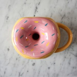 Flying Tiger Copenhagen Ceramic Donut Mug